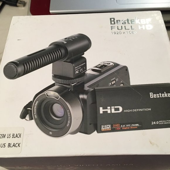 Brand NEW Besteker Camcorder in the Box, See Photos & Booklet - Picture 6 of 6